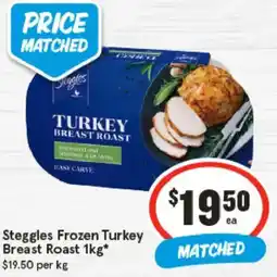 IGA Steggles Frozen Turkey Breast Roast offer