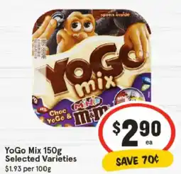 IGA YoGo Mix Selected Varieties offer