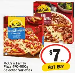 IGA McCain Family Pizza Selected Varieties offer