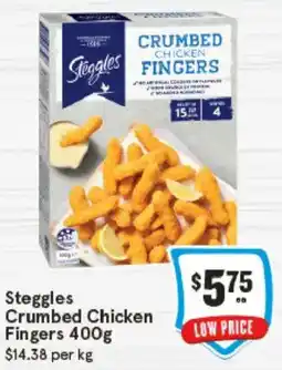 IGA Steggles Crumbed Chicken Fingers offer