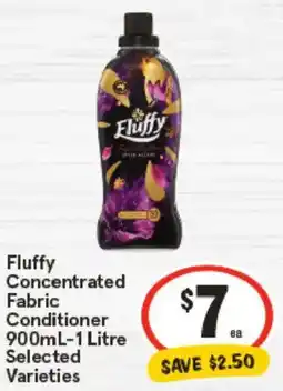 IGA Fluffy Concentrated Fabric Conditioner offer