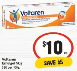 IGA Voltaren Emulgel offer