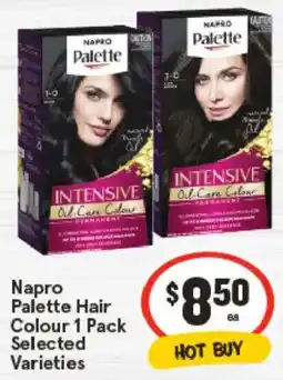 IGA Napro Palette Hair Colour Selected Varieties offer
