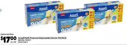 C-Store Distribution Ansell Multi Purpose Disposable Gloves offer