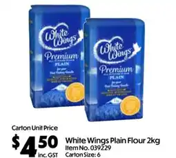 C-Store Distribution White Wings Plain Flour offer