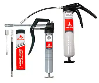 SuperCheap Auto Alemlube grease gun range offer