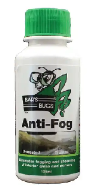 Bar's bugs 125ml anti fog