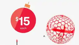 Kmart Hand operated light up drone offer