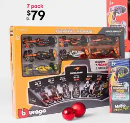 Kmart Bburago formula racing 1:43 car set offer