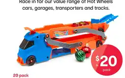 Kmart Hot wheels city speed track transporter offer
