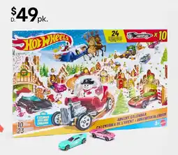 Kmart Hot wheels advent calendar offer