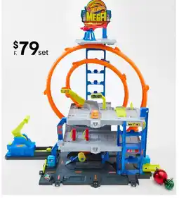 Kmart Hot wheels mega loop garage playset offer