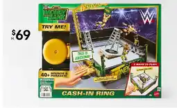 Kmart Wwe money in the bank cash-in ring playset offer