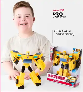 Transformers sting attack bumblebee action figure