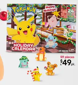Kmart Pokemon holiday advent calendar offer
