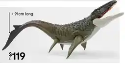 Kmart Jurassic world rebirth super colossal mosasaurus figure offer