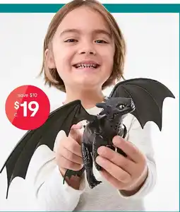 Kmart How to train your dragon battle dragons: plasma sounds toothless action figure offer