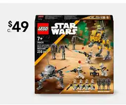 Kmart Lego star wars 327th star corps clone troopers battle pack offer