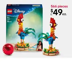 Kmart Lego disney moana 2 heihei offer