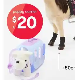 Kmart Enchanted dreams puppy carrier playset offer