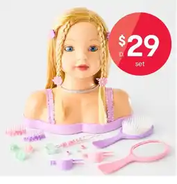 Kmart Enchanted dreams styling head doll offer