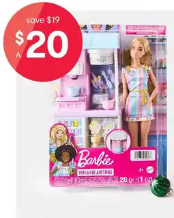 Kmart Barbie you can be anything ice cream shop playset offer