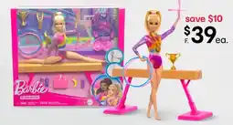 Kmart Barbie gymnastics playset offer
