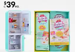 Kmart Zuru mini brands mini minis fill the fridge playset offer