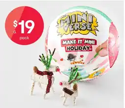 Kmart Mga’s miniverse: make it mini holiday theme offer