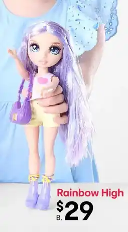 Kmart Rainbow high my fashion style fashion doll offer