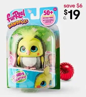Kmart Furreal handfuls interactive toy offer