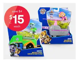 Kmart Paw patrol sustainable basic vehicle offer