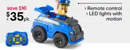 Kmart Paw patrol rc action cruiser offer