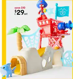Kmart Disney junior marvel spidey and his amazing friends water webs spidey island playset offer