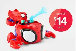 Kmart Disney junior marvel spidey and his amazing friends water webs vehicle offer