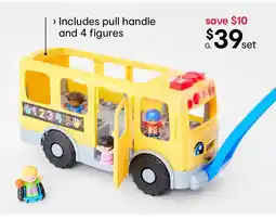 Kmart Fisher price little people big yellow school bus offer