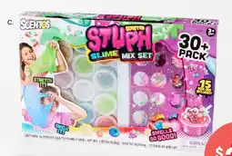 Kmart Scentos scented stuph slime mix set offer