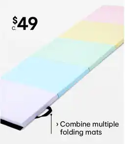 Kmart Soft play folding mat offer