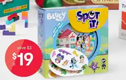 Kmart Spot it bluey game offer