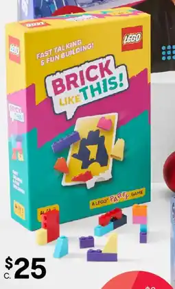 Kmart Lego brick like this offer