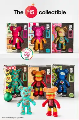Kmart Kuma paw food edition figure offer