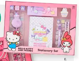Kmart Hello kitty and friends stationery set offer