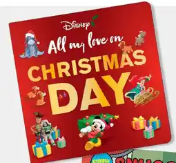 Kmart Disney all my love on christmas day book offer