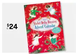 Kmart Usborne sticker dolly dressing advent calendar book offer