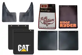 SuperCheap Auto Sca, cat, ridge ryder, r.m.williams mudflaps offer