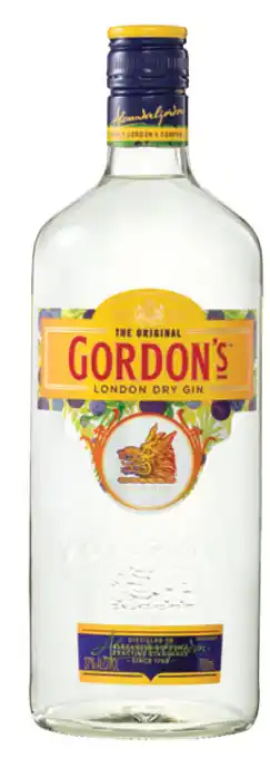 The Bottle O Gordon’s gin 700ml offer