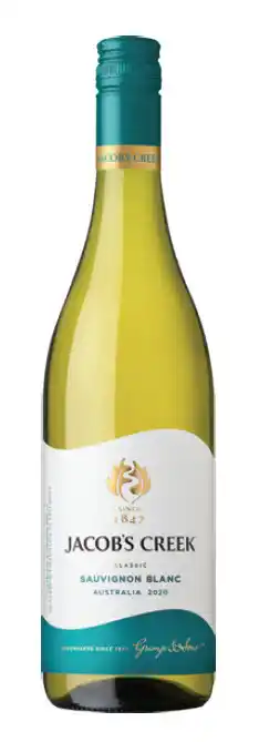 The Bottle O Jacob's creek classic sauvignon blanc 750ml offer
