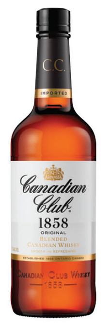 The Bottle O Canadian club whisky 1 litre offer