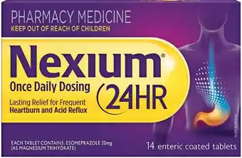 Nexium 24HR 14 Tablets