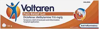 Pharmacist Advice Voltaren Pain Relief Gel 50g offer